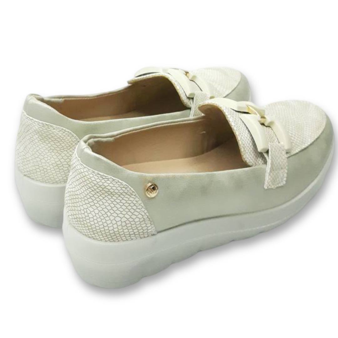 MOCASINES MUJER MYSOFT 24M310 COLOR PLATINO
