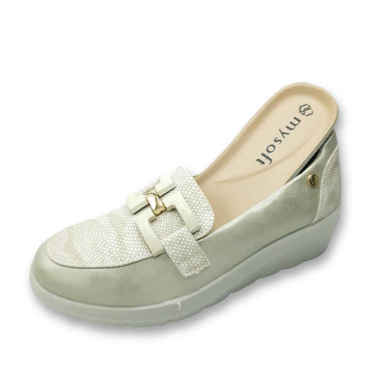 Zapato Mysoft 24M310 Platino