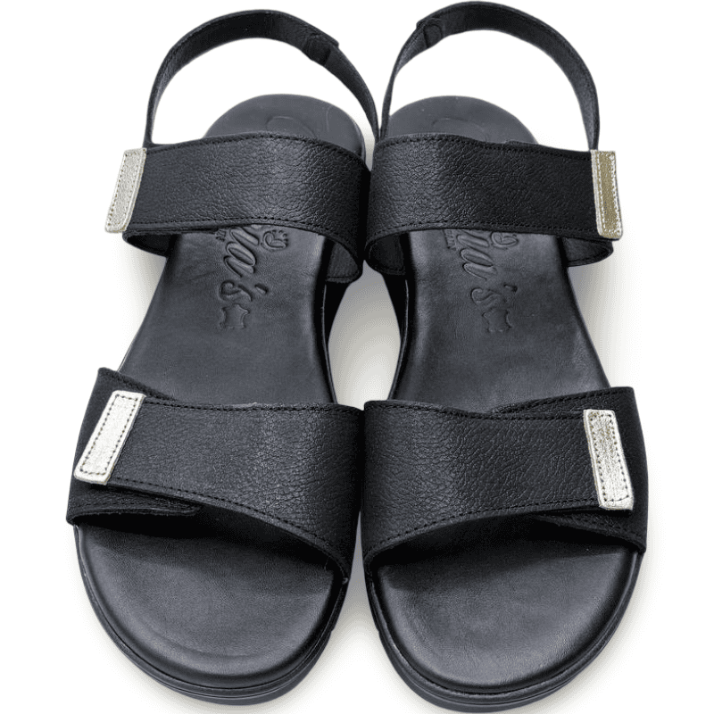 Sandalia Valeria´s 2606 Piel Negro