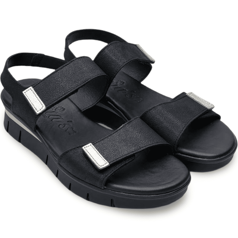 Sandalia Valeria´s 2606 Piel Negro