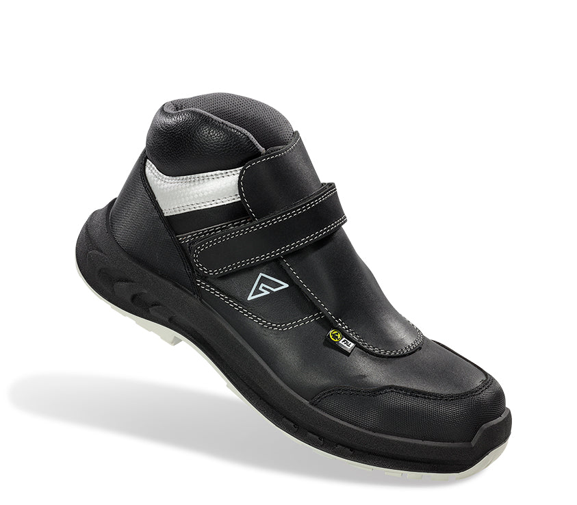 Bota Fal Seguridad 2270806 IPR100V Negro Velcro