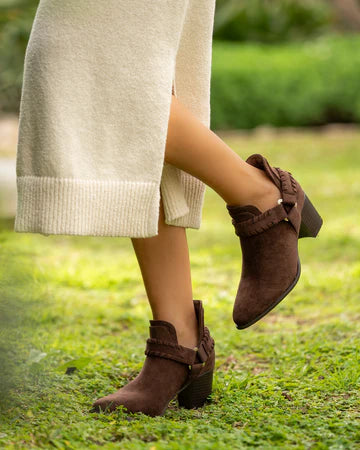 Botín Calzanature S-5573 Marrón Chocolate