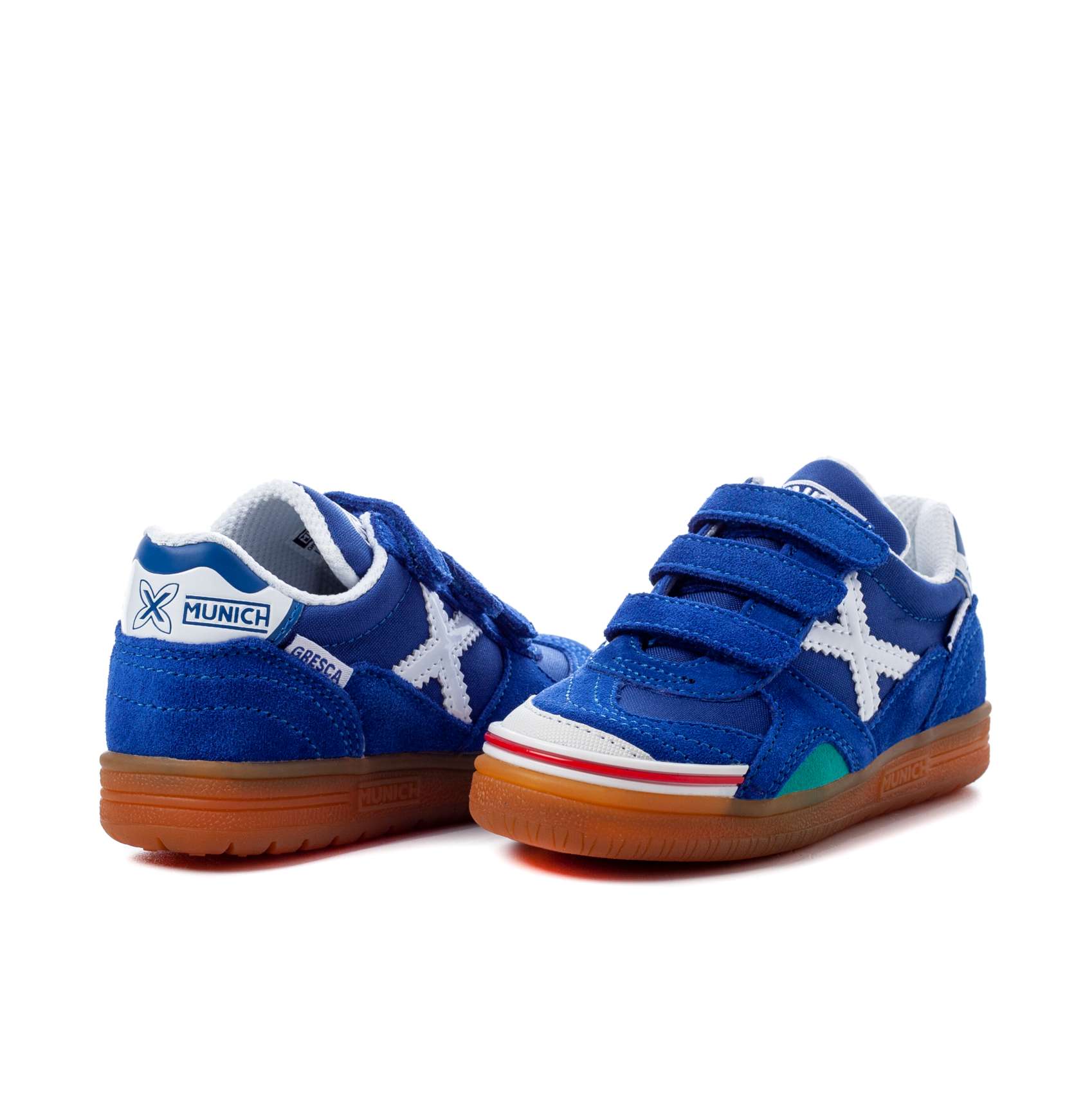 Deportivo Munich 1508605 Gresc Kid 03 Velcro Azul