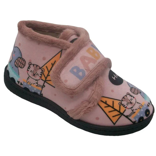 Zapatilla Plumaflex 12069 Velcro Trenecito