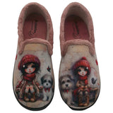 Zapatilla  Plumaflex 12076 Salmón