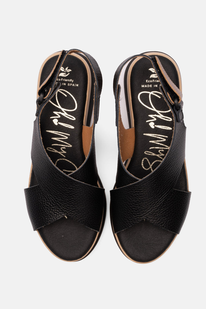 Sandalia Oh my Sandals 5943 Doya Negro, otra perspectiva