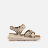 Sandalia Mustang 60933 Taupe  Serpiente