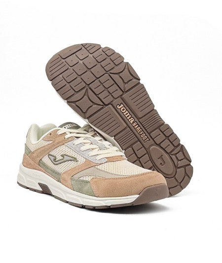 Deportivo Joma CR111LS2629  BEIGE/VERDE