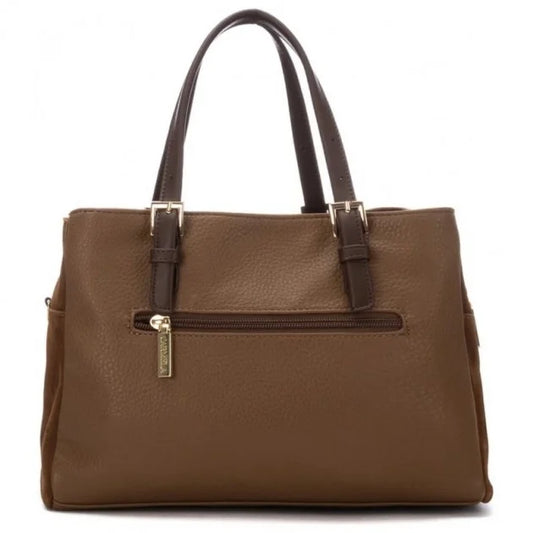 Bolso Carmela 186233 Serraje Camel