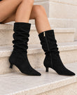 Bota BBUP 2745 Fruncida Negro