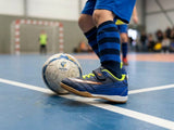 Deportivo infantil  K8780B Royal Marino / Amarillo flúor Fútbol Sala