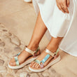 Sandalia Oh My Sandals 5653 Champang Comby