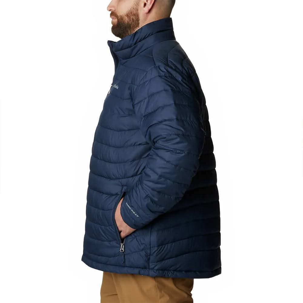 Parka Columbia Powder LIte II Vest Marino