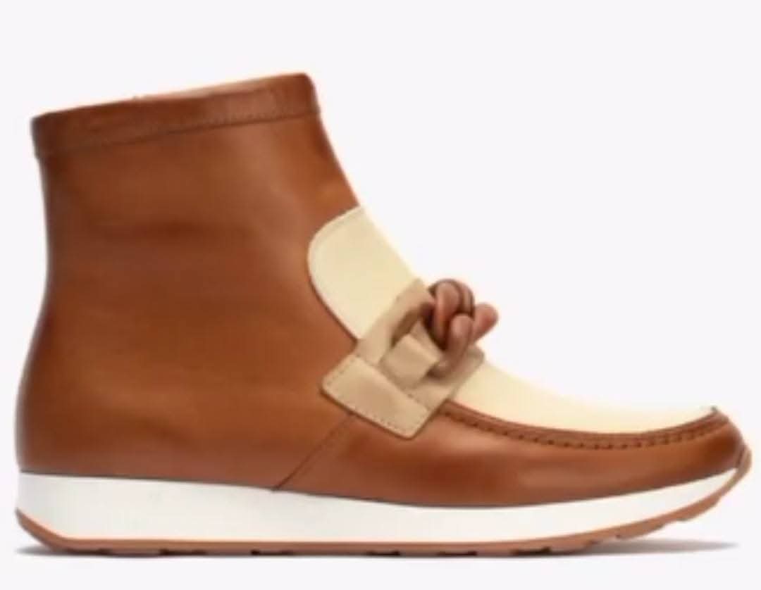 Bota Pitillos 5473 Blanco/Camel