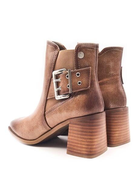 Botin Xti 144315 Beige Charol