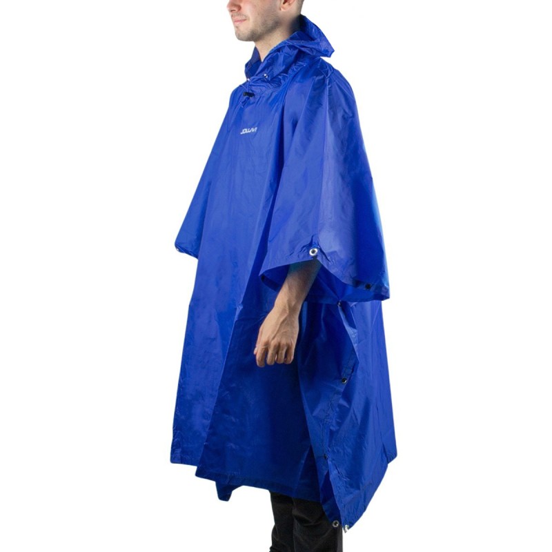 Poncho Joluvi 234499 Nylon Rip Azul Royal unisex