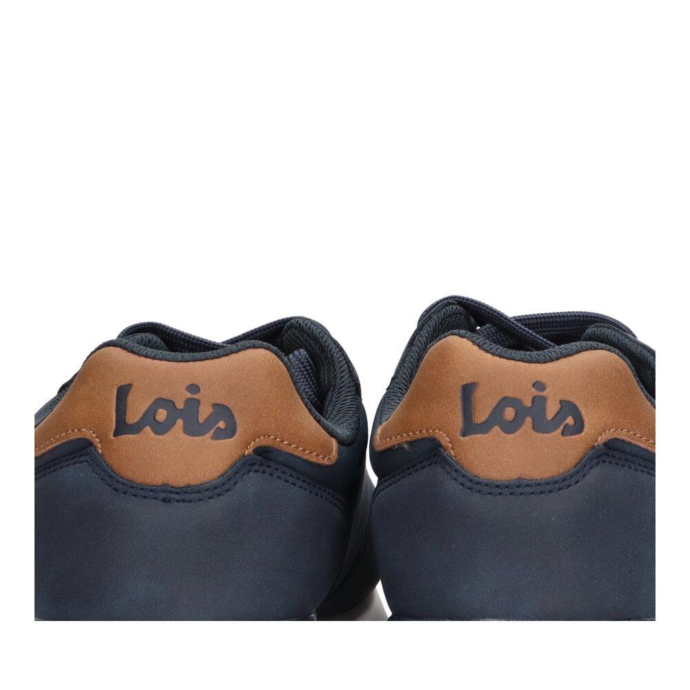 Zapatilla Lois 64400 azul marino, detalle de la suela