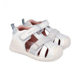 Sandalia BIOMECANICS 262111-B313 BLANCO/PLATA