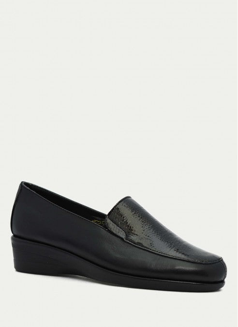 Zapato 620601/02 48 HOURS piel negro serpiente, color negro